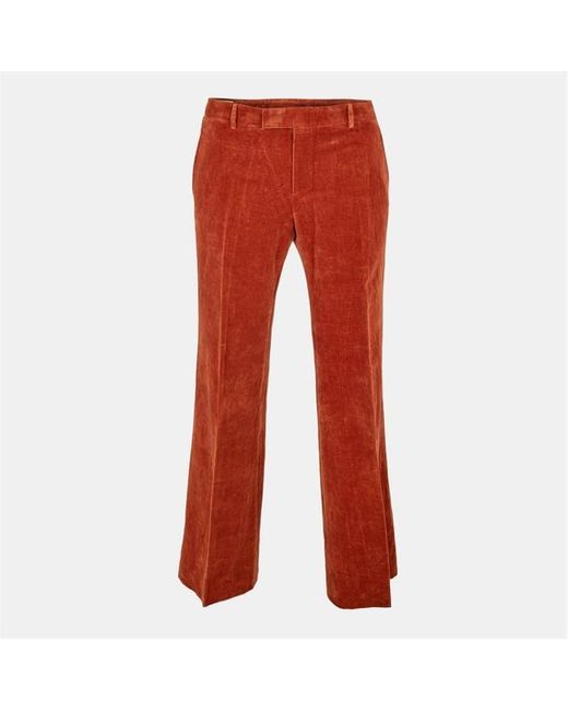 Gucci Flared Quality Fabric Trousers for men