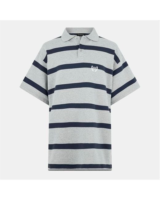 Balenciaga Blue Short Sleeve Polo Shirt for men