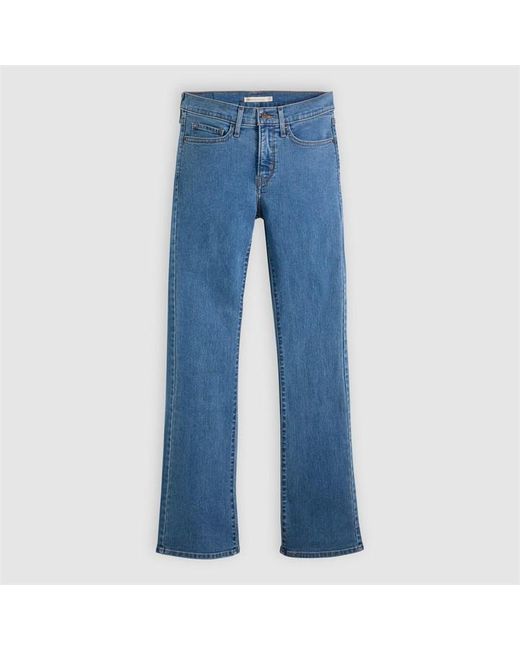 Levi's Blue Shaping Boot Soft Bootcut Jeans