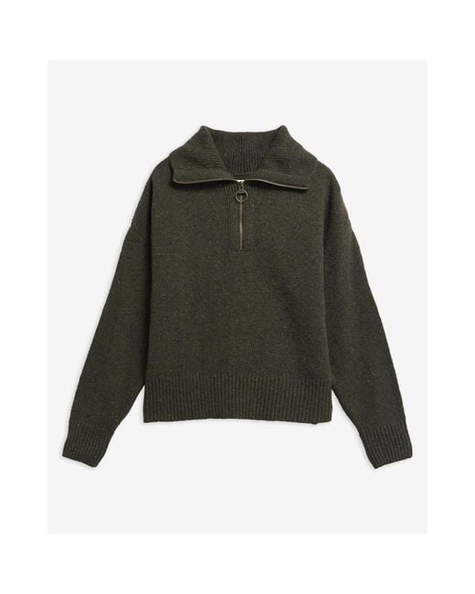 Barbour Green B.Li Lavensdale Half Ld64