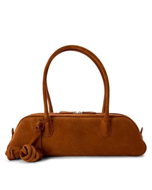 Magda Butrym Brown Baguette Bag