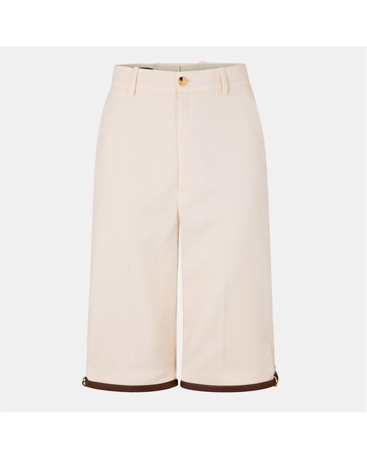Gucci Natural Chino Shorts