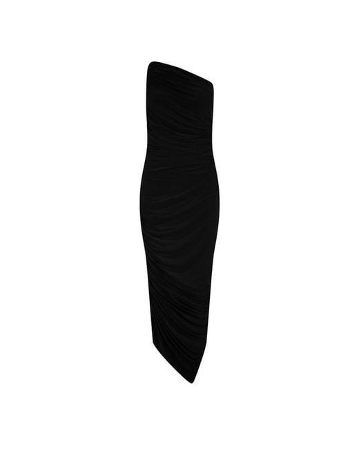 Norma Kamali Black Diana Gown