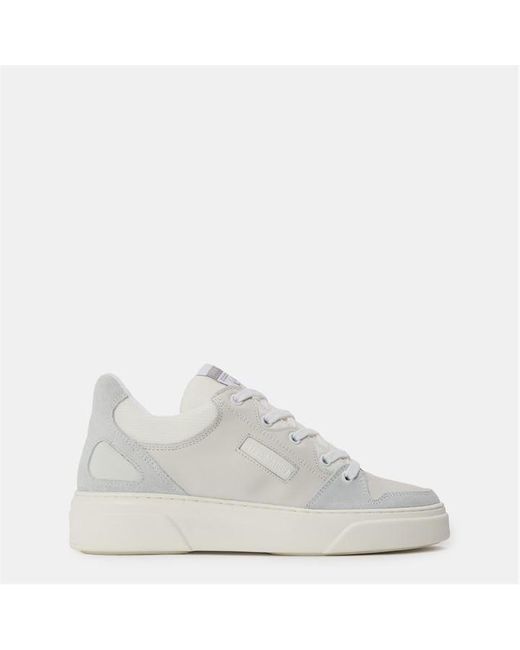 Steve Madden White Kingpin Low-Top Trainers for men