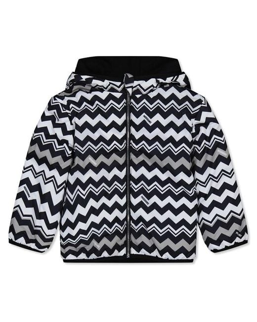 Missoni Black Reversible Puffer Jacket for men