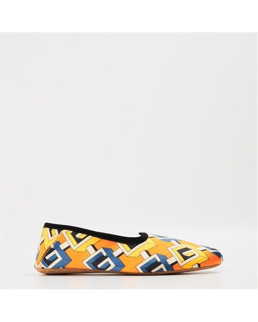 Gucci Yellow Full Fit Slippers for men