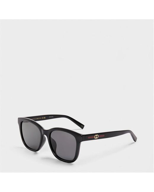 Gucci Gray Clubmaster Sunglasses
