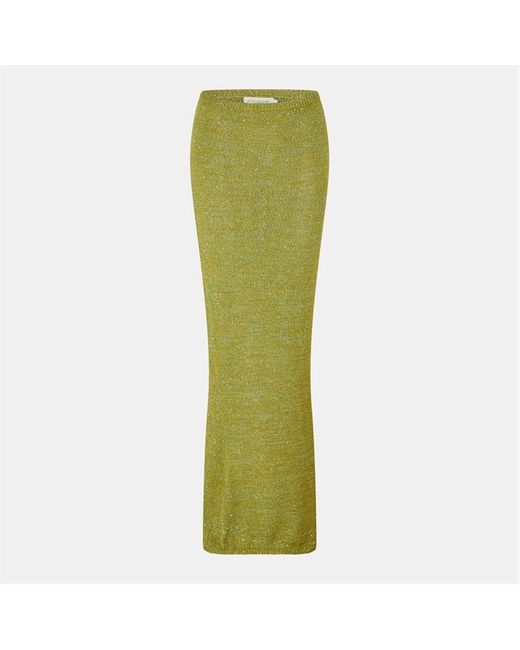 Asta Resort Green Carolina Maxi Skirt