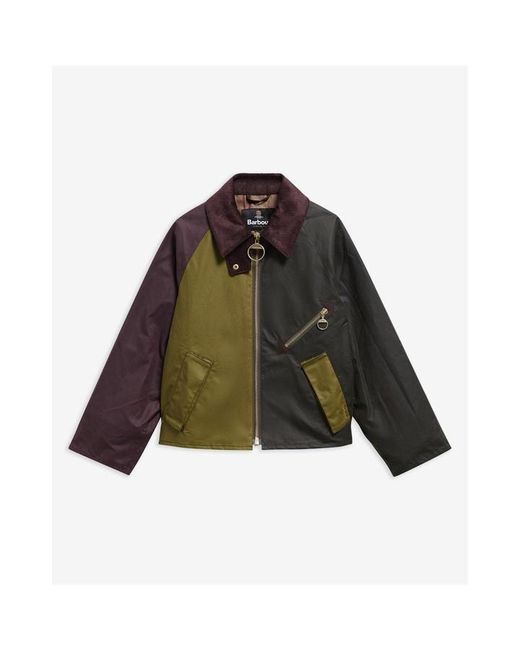 Barbour Black Arlene Wax Jacket