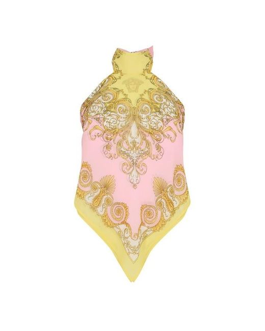 Versace Yellow Barocco Kaftan