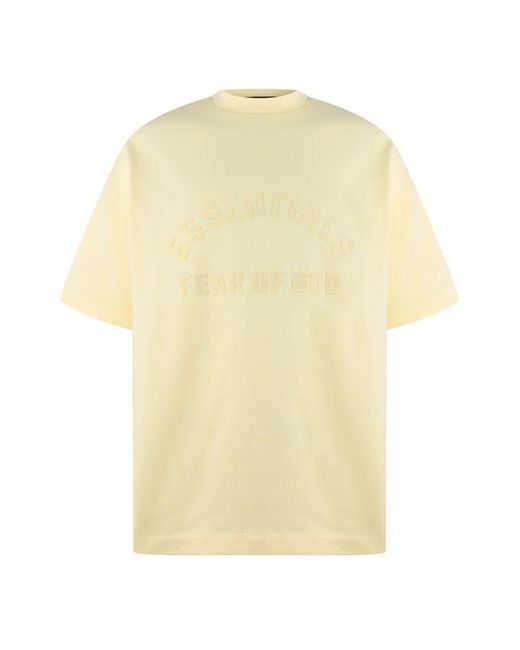 Fear Of God Yellow Fge Crew Logo T Sn42 for men