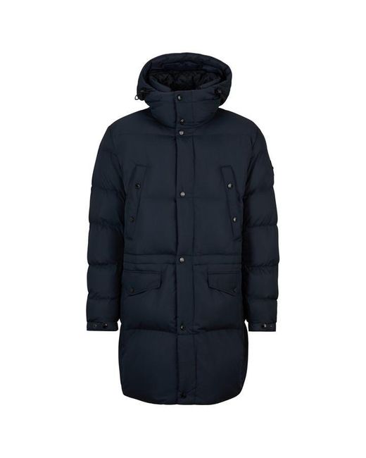 Boss Blue Condolo Short Puffer Jacket for men