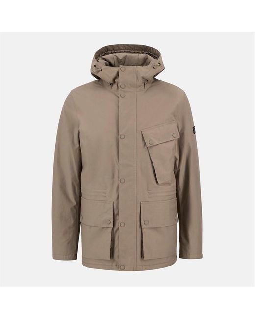 Barbour Brown Endley Waterproof Jacket for men