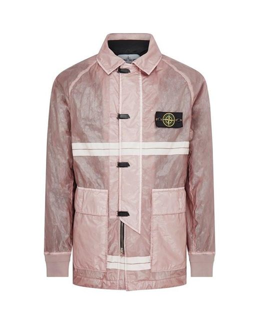 Stone Island Pink 40th Anniversary Field Jacket for men
