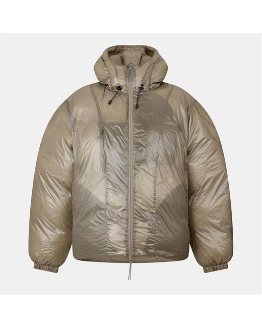 Roa Gray Smooth Down Quilted Jacket for men