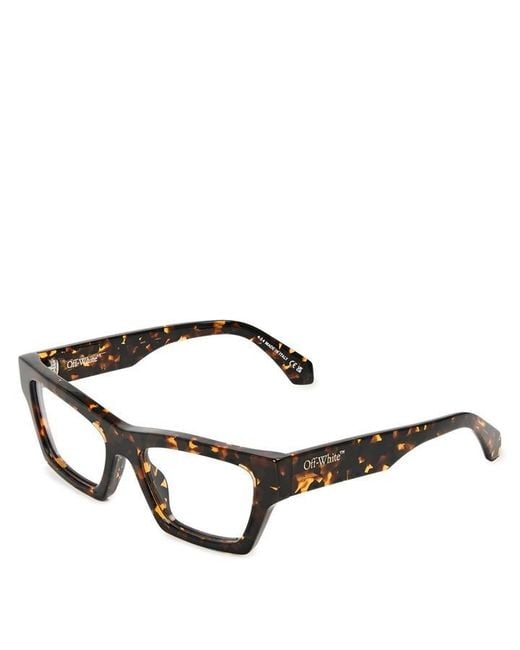 Off-White c/o Virgil Abloh Brown Off Eyewear Style 7X 99