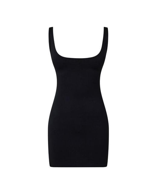 Mars the Label Black Sandra Halter Mini Dress