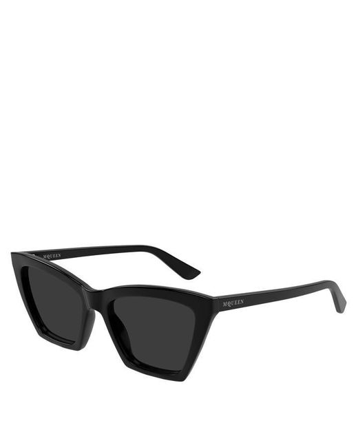 McQueen Black Am0536S Cat Eye Sunglasses