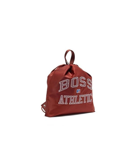 Boss Red Drawstring Backpack for men