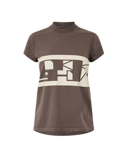 Rick Owens Brown Small Level T-shirt
