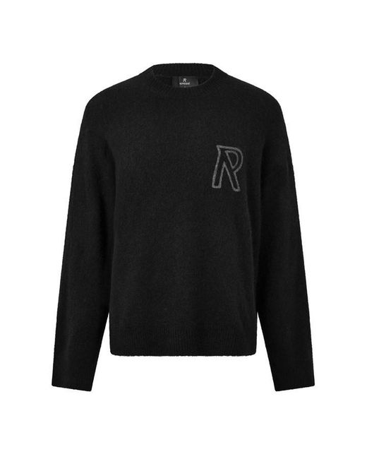 Represent Black Rep R Knit Jumper Sn63 for men