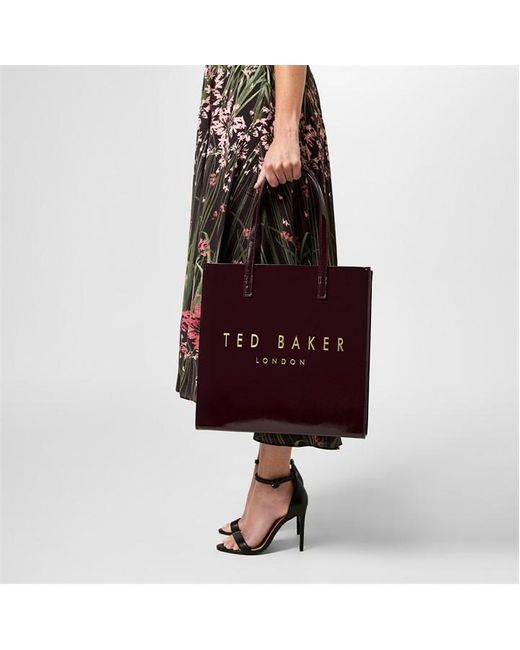 【Ted Baker】UK発 Crinkon クリンコン アイコン トート バッグ Amazon.com: Ted Baker Women's Crinkon Crinkle Large Icon Bag