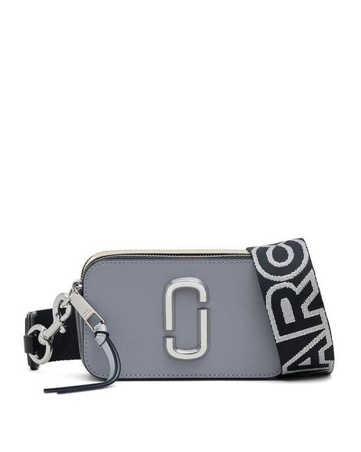 Marc Jacobs Gray Colourblock Snapshot Camera Bag