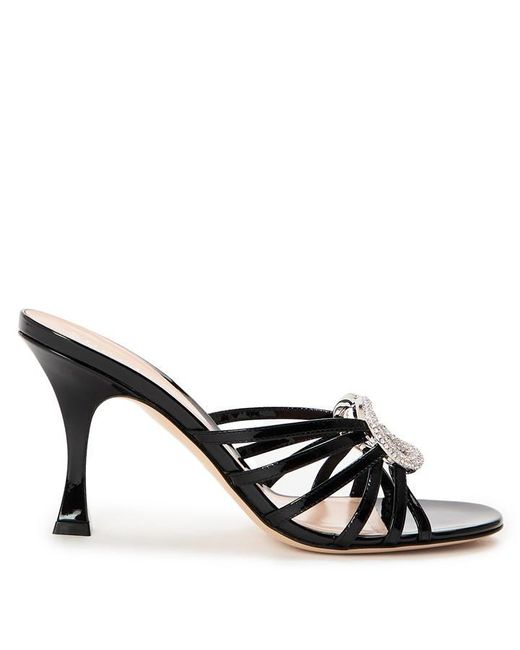 Gucci Black Alicia Heeled Mules