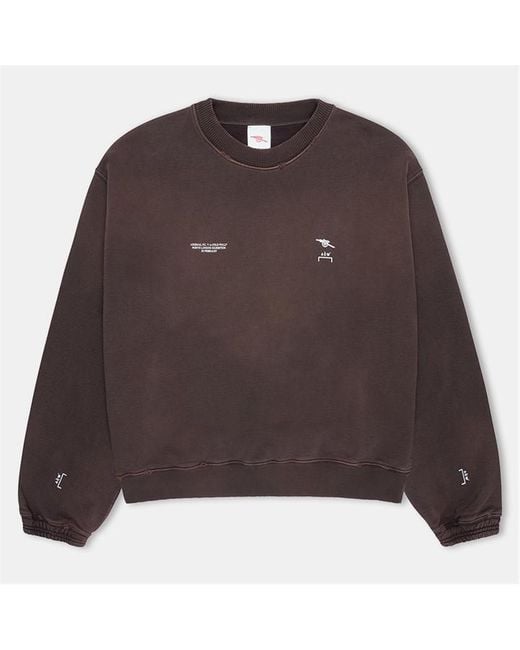 A_COLD_WALL* Brown X Arsenal Fc Avenell Crew Sweater for men