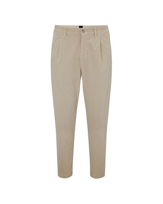 Boss Natural Schino-Shyne 10243987 01 Straight Leg Trousers for men