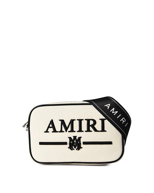 Amiri Black Emb Cam Bag Sn32 for men