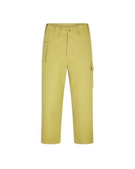 Levi's Yellow Skate Utility Straight Leg Trousers for men