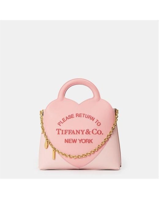 Tiffany & Co Pink Charm Tote Bag