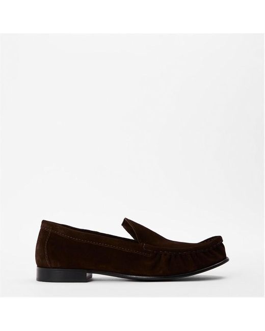 Miu Miu Brown Suede Loafers