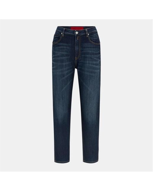 HUGO Blue Keida Straight Leg Jeans
