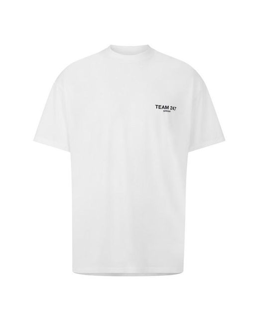 REPRESENT 247 White R247 Team 247 Os Tee for men