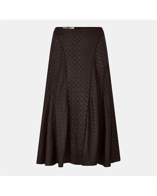 Fendi Black Midi Skirt