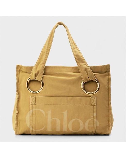 Chloé Metallic Plage Tote