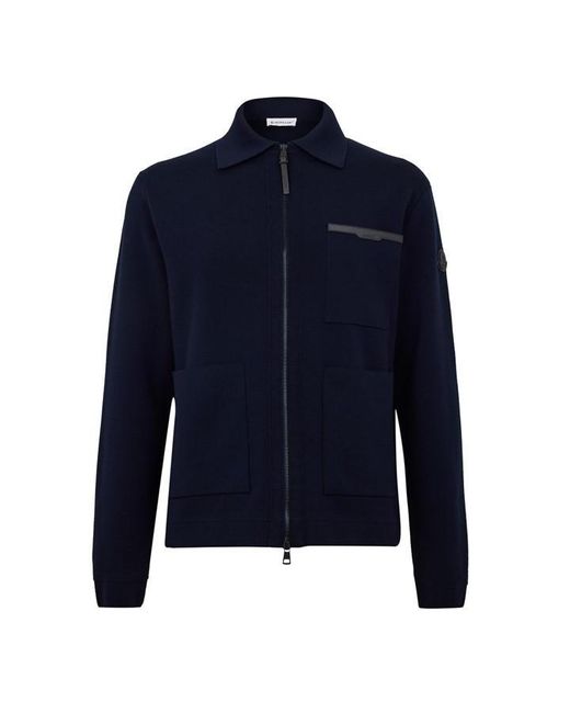 Moncler Blue Edit Zip Cd Sn61 for men