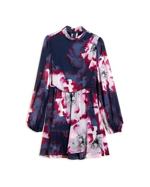Ted Baker Purple Ted Aracely Dress Ld44