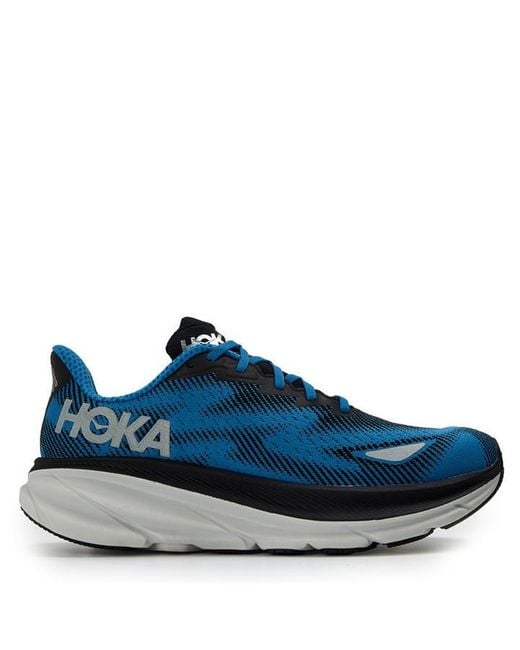 Hoka One One Blue Clifton 9 Gore-Tex Running Shoes for men