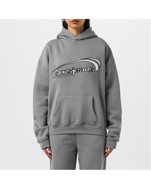 Sisters & Seekers Gray Staten Logo Hoodie