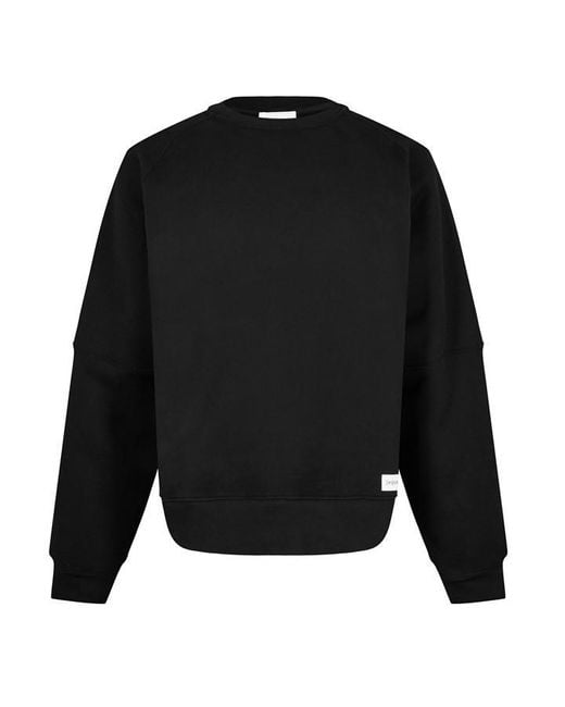 Saint Laurent Black Saint Oversize Sweat Sn44 for men