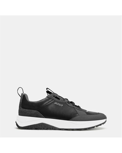 HUGO Black Kane Runner Shoes for men