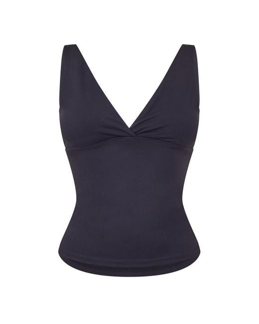 Tala Blue Dayflex V Neck Vest Longer Length