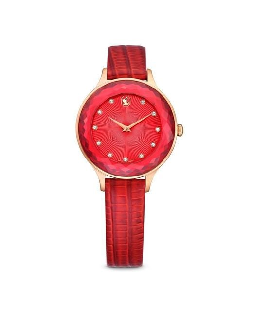 Swarovski Red Octea Nova Watch
