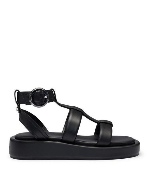 Boss Black Scarlet Sandal C Flat Sandals
