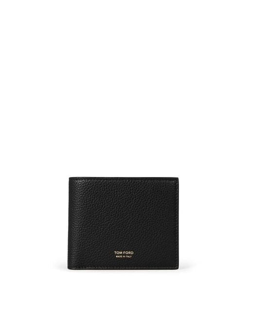 Tom Ford Black Tone Logo Wallet for men