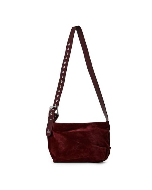 Vivienne Westwood Red Viv Maxime Hobo Bag