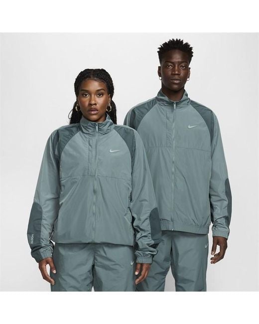 Nike Blue Nocta Northstar Nylon Tracksuit Jacket for men